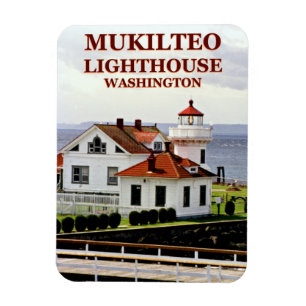 Mukilteo Lighthouse, Washington Flexi Magnet Magneet