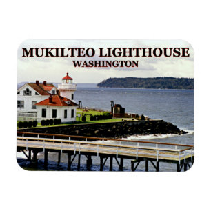 Mukilteo Lighthouse, Washington Magnet Magneet
