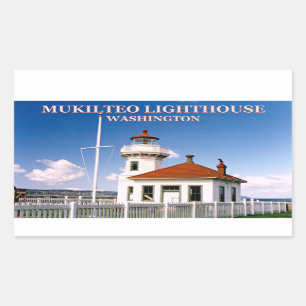 Mukilteo Lighthouse, Washington Stickers