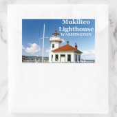 Mukilteo Vuurtoren, Washington Stickers #2 (Tas)