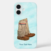 Mukluks Hoesje-Mate iPhone Case (Achterkant)
