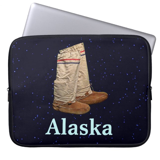 Mukluks Laptop Sleeve (Voorkant)