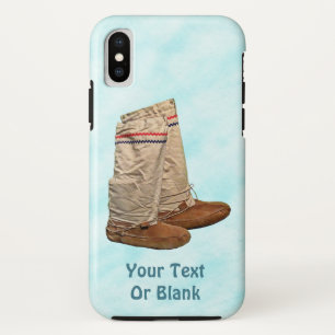 Mukluks on Snow iPhone XS Hoesje