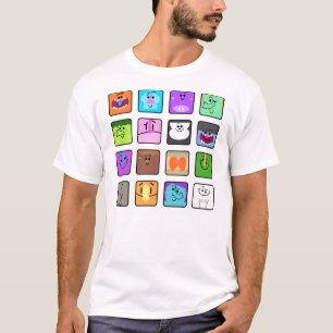 Mukpuddy - "Muklings" basisch wit t-shirt
