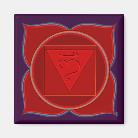 Muladhara Chakra Magnet (Devant)