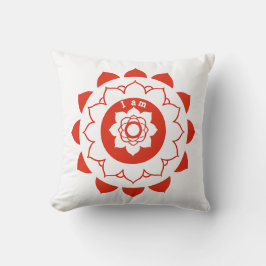 Muladhara Red Mandala Root Chakra Sierkussen