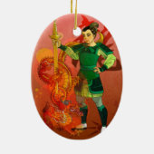 Mulan Keramisch Ornament (Achterkant)