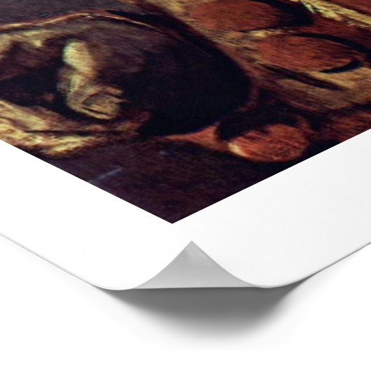 Mulatto door Hals Frans Poster (Hoek)