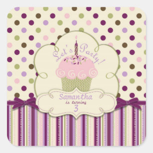 Mulberry Dot Sticker 2