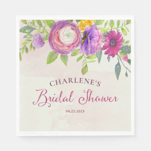 Mulberry en Ivory Dream Vrijgezellenfeest Servet