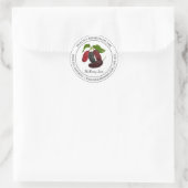 Mulberry Jam étiquette moderne (Sac)