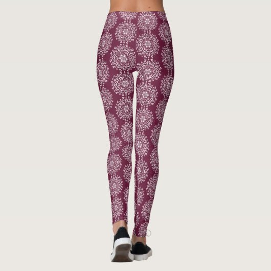 Mulberry Mandala Leggings (Achterkant)