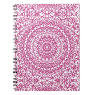 Mulberry Mandala Roze Kaleidoscope Design Notitieboek