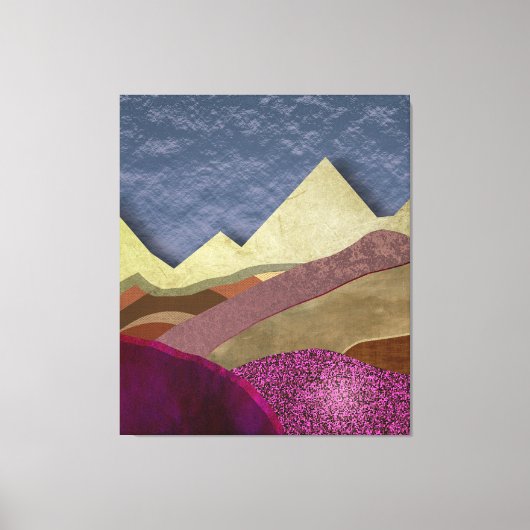 Mulberry Mountains Canvas Afdruk (Voorkant)