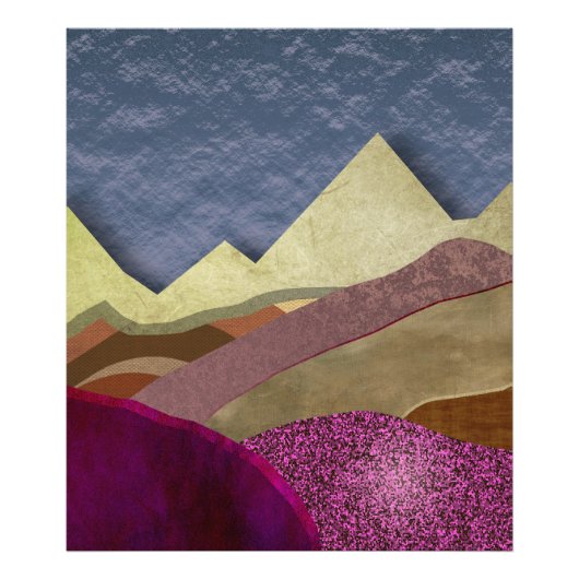 Mulberry Mountains Foto Afdruk (Voorkant)