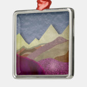 Mulberry Mountains Metalen Ornament (Links)
