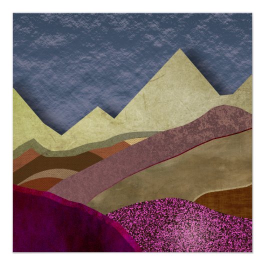 Mulberry Mountains Perfect Poster (Voorkant)