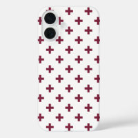 Mulberry polka kruist wit
