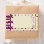 Mulberry-puntnaamlabel Etiket (Insitu)