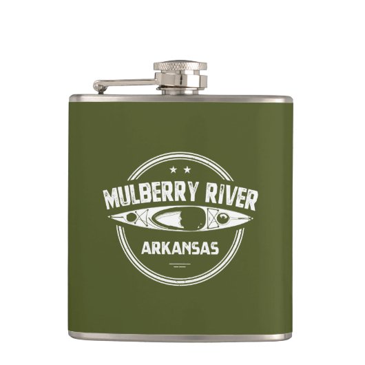 Mulberry River, Arkansas Heupfles (Voorkant)