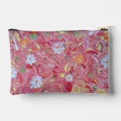 Mulberry Rode Bloemen Accessoires Pouch Etui (Achterkant)