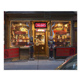 Mulberry Street Cigar Company, Color Foto Afdruk