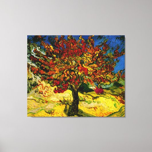 Mulberry Tree Van Gogh Fine Art Canvas Afdruk (Voorkant)