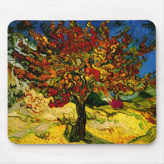 Mulberry Tree Van Gogh Fine Art Muismat (Voorkant)