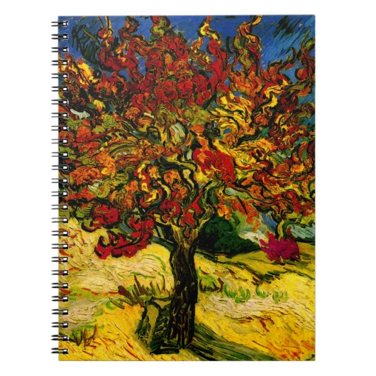 Mulberry Tree Van Gogh Fine Art Notitieboek (Voorkant)