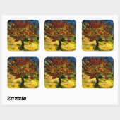 Mulberry Tree Van Gogh Fine Art Vierkante Sticker (Vel)