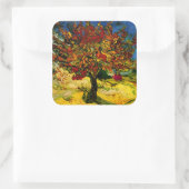 Mulberry Tree Van Gogh Fine Art Vierkante Sticker (Tas)