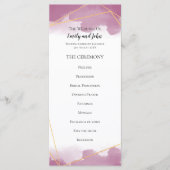 Mulberry Waterverf Goud Geometrische Lijnen Bruilo Programma (Voorkant)