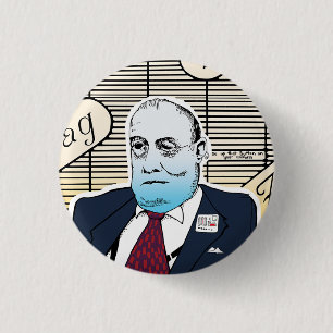 Muldoon-jaren Ronde Button 3,2 Cm