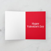 Mule Cute Avec Fleurs Carte Valentine (Intérieur)