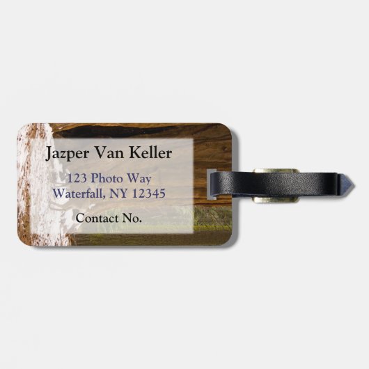 Mule Deer Bagagelabel (Achterkant horizontaal)