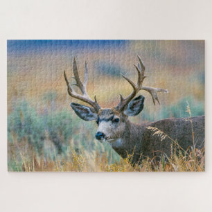 Mule Deer bok   Grand Teton National Park Wyoming Legpuzzel