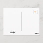 Mule Deer Briefkaart (Achterkant)