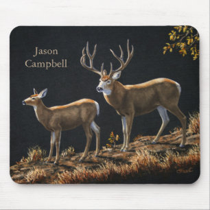 Mule Deer Buck & Doe Muismat