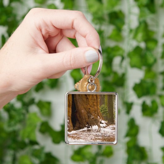 Mule Deer Sleutelhanger (Hand)