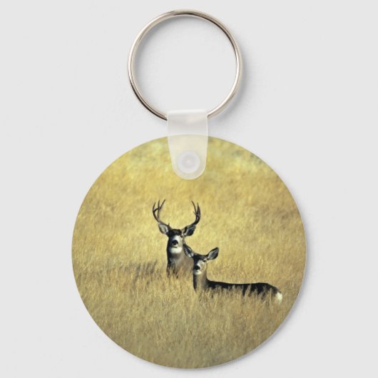 Mule Deer Sleutelhanger (Voorkant)