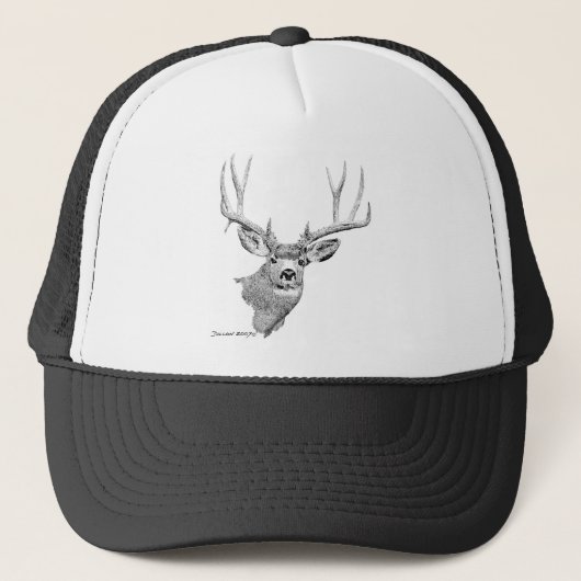 Mule Deer Trucker Pet (Voorkant)
