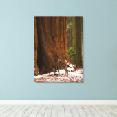 Mule Deer Wrapped Canvas Afdruk (Insitu (Houten vloer))
