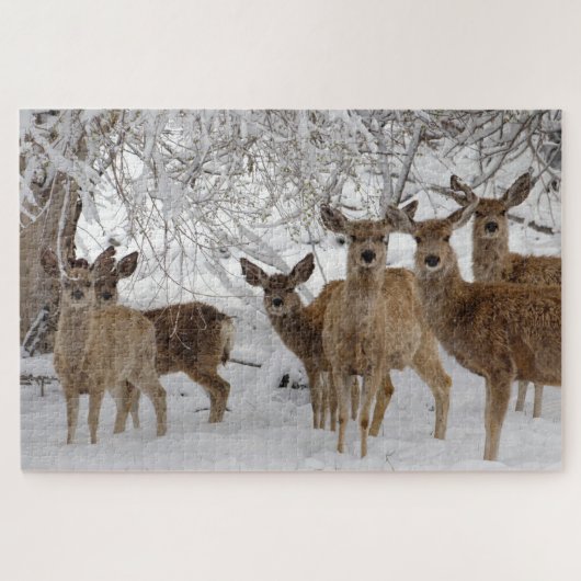 Mule Deer Wyoming Legpuzzel (Horizontaal)