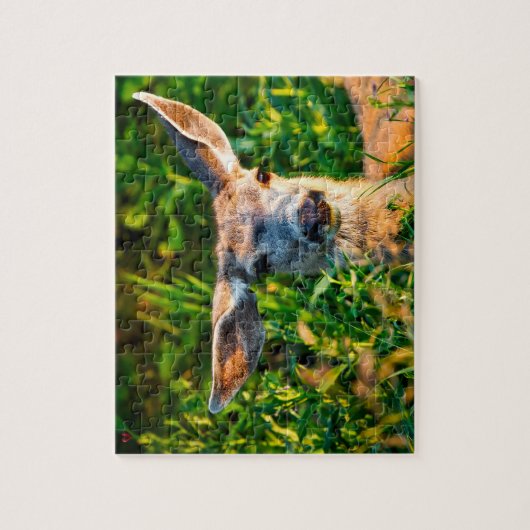 Mule Deer Wyoming Legpuzzel (Verticaal)