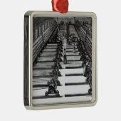 Mule draaien metalen ornament (Rechts)