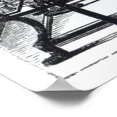 Mule draaien poster (Hoek)