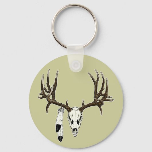 Mule herenbeenklooster sleutelhanger (Voorkant)