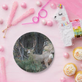 Mule hert bult papieren bordje (Feest)