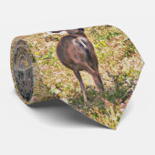 Mule hertencollage stropdas (Opgerold)