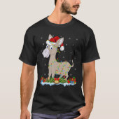 Mule Lover Family Matching Santa Hat Mule Christma T-shirt (Voorkant)